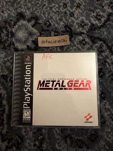 Metal gear solid - metal, ps1