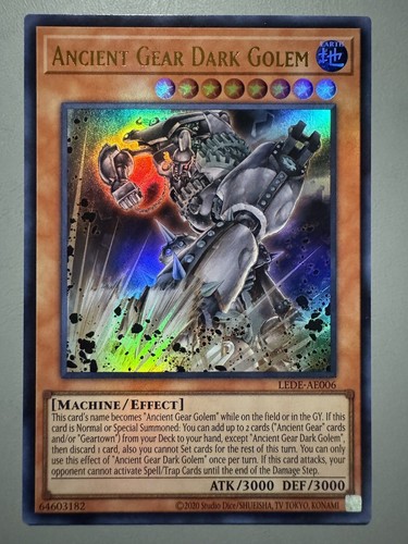 Yugioh antico ingranaggio dark - antico,