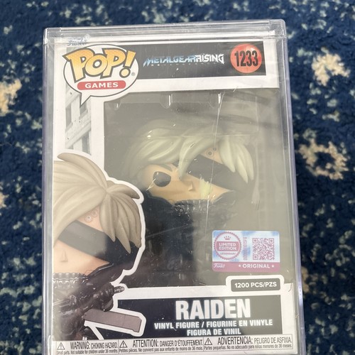 Funko pop giochi - raiden, metal