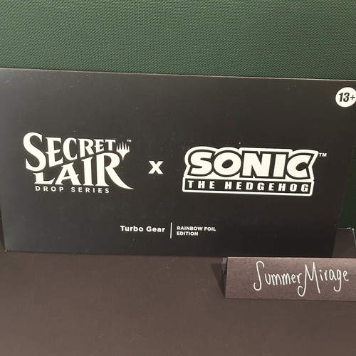 Mtg secret lair sonic - secret, x