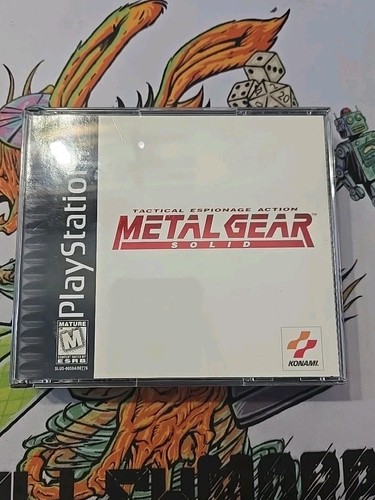 Metal gear solid ps1 black - gear,