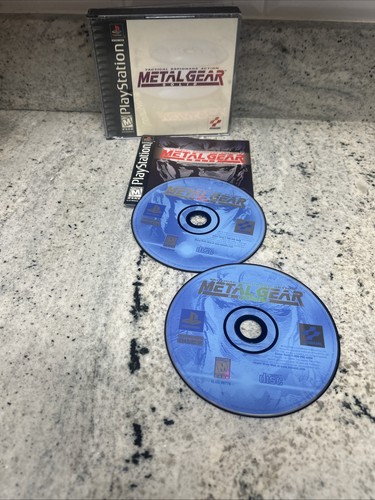 Metal gear solid ps1 cib - gear,