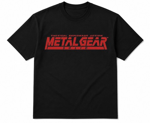 Shirt metal gear - t-shirt,