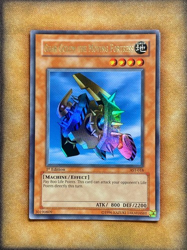 Yugioh gear golem fortezza - gear,
