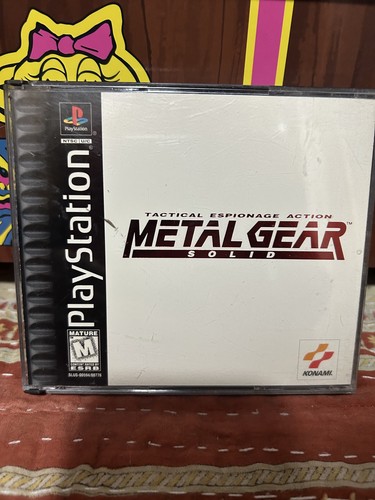 Metal gear solid - ps1, cib