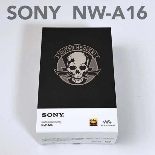 Sony walkman a16 metal gear - sony,